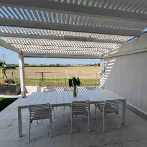 Copertura bioclimatica longway, adatta per strutture esistenti